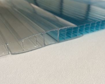 Profil polikarbonata H za 10 mm